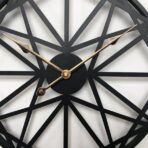 vintage metal wall clock
