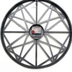 vintage metal wall clock