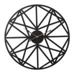 vintage metal wall clock