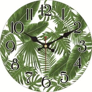 wall clock leaf 1