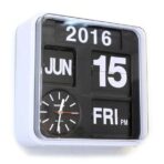 wall clock flip flap vintage