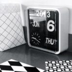 wall clock flip flap vintage