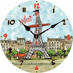 french wall clock
