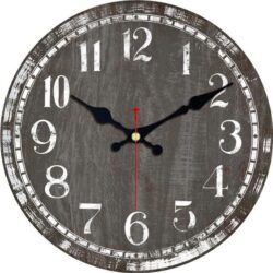 gray wall clock