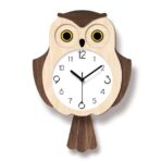 owl wall clock