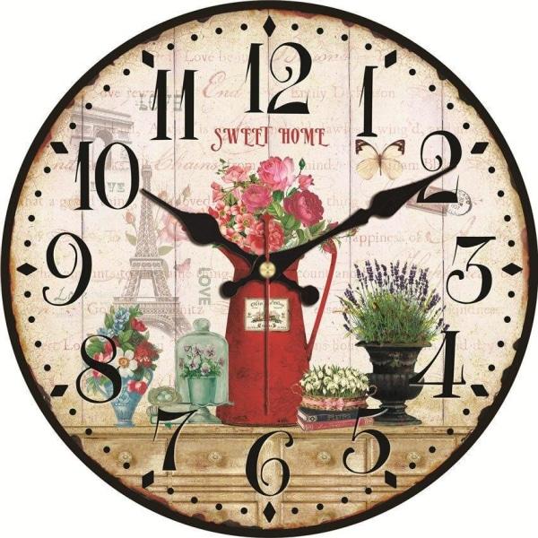 garden deco wall clock garden deco wall clock