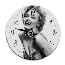 wall clock marilyn monroe