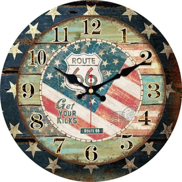 wall clock route 66 wall clock route 66