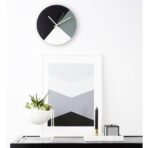 scandinavian wall clock
