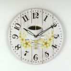wall clock coffee cup