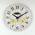 wall clock coffee cup