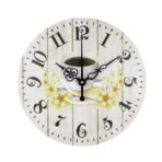 wall clock coffee cup
