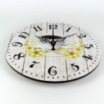 wall clock coffee cup