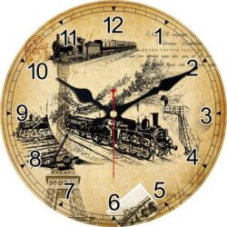 wall clock train