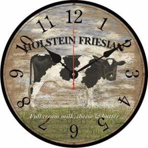 cow wall clock
