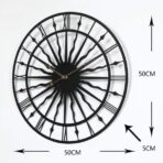 vintage wall clock 50 cm