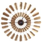 vintage wall clock 60 cm
