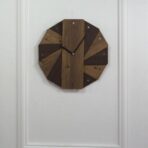 vintage wood wall clock