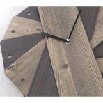 vintage wood wall clock