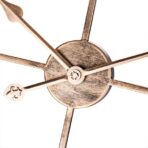 vintage wall clock diameter 60 cm