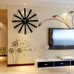 giant vintage wall clock