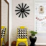 giant vintage wall clock