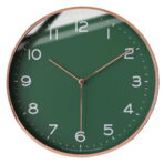 vintage green wall clock
