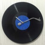 vinyl record clock