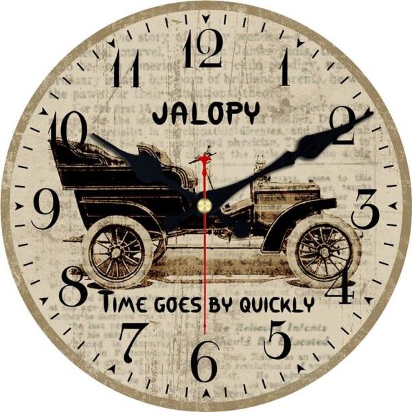 old car wall clock old car wall clock