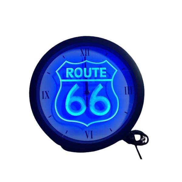 neon clock route 66 neon clock route 66