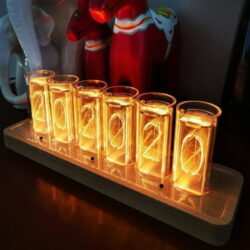vintage nixie clock