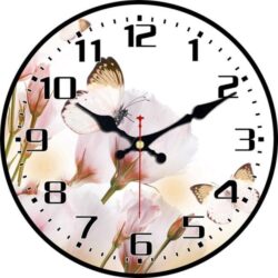 butterfly clock
