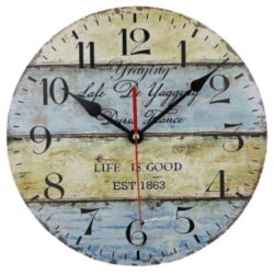 vintage round clock