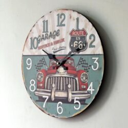 clock vintage route 66