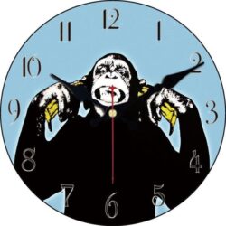 monkey clock