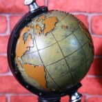 earth globe clock