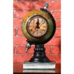 earth globe clock