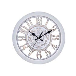 vintage white clock