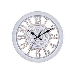 vintage white clock