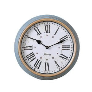 vintage blue clock