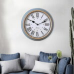 vintage blue clock