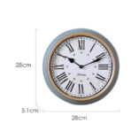 vintage blue clock