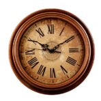 vintage wood clock