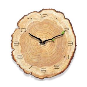 vintage wooden clock