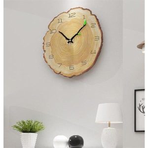 vintage wooden clock