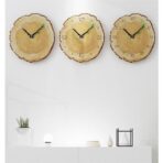 vintage wooden clock