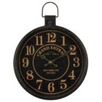 vintage metal clock 1