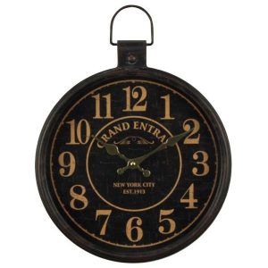 vintage metal clock 1