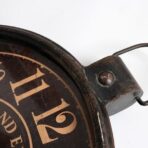 vintage metal clock 1