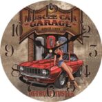 vintage garage clock